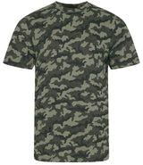 AWDis Camo T-Shirt | Green Camo thumbnail 5
