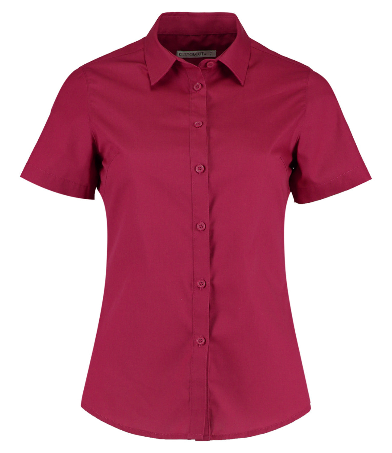 Women's Poplin Shirt Short Sleeve