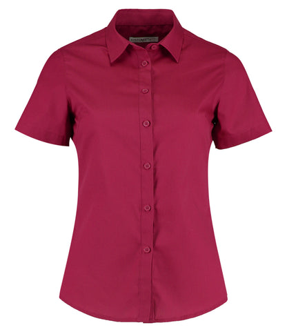 Women's Poplin Shirt Short Sleeve