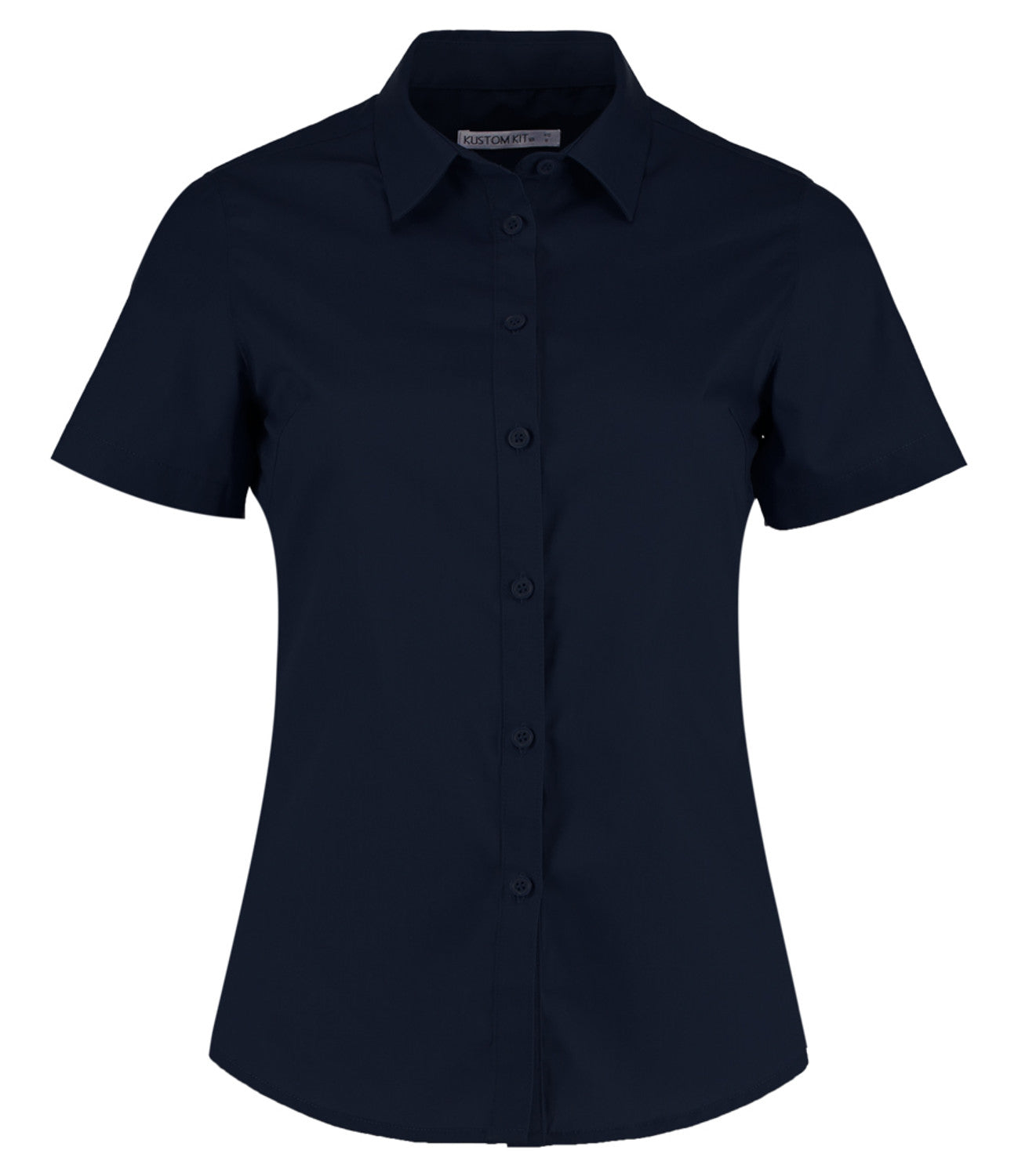 Women's Poplin Shirt Short Sleeve