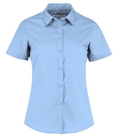 Women's Poplin Shirt Short Sleeve