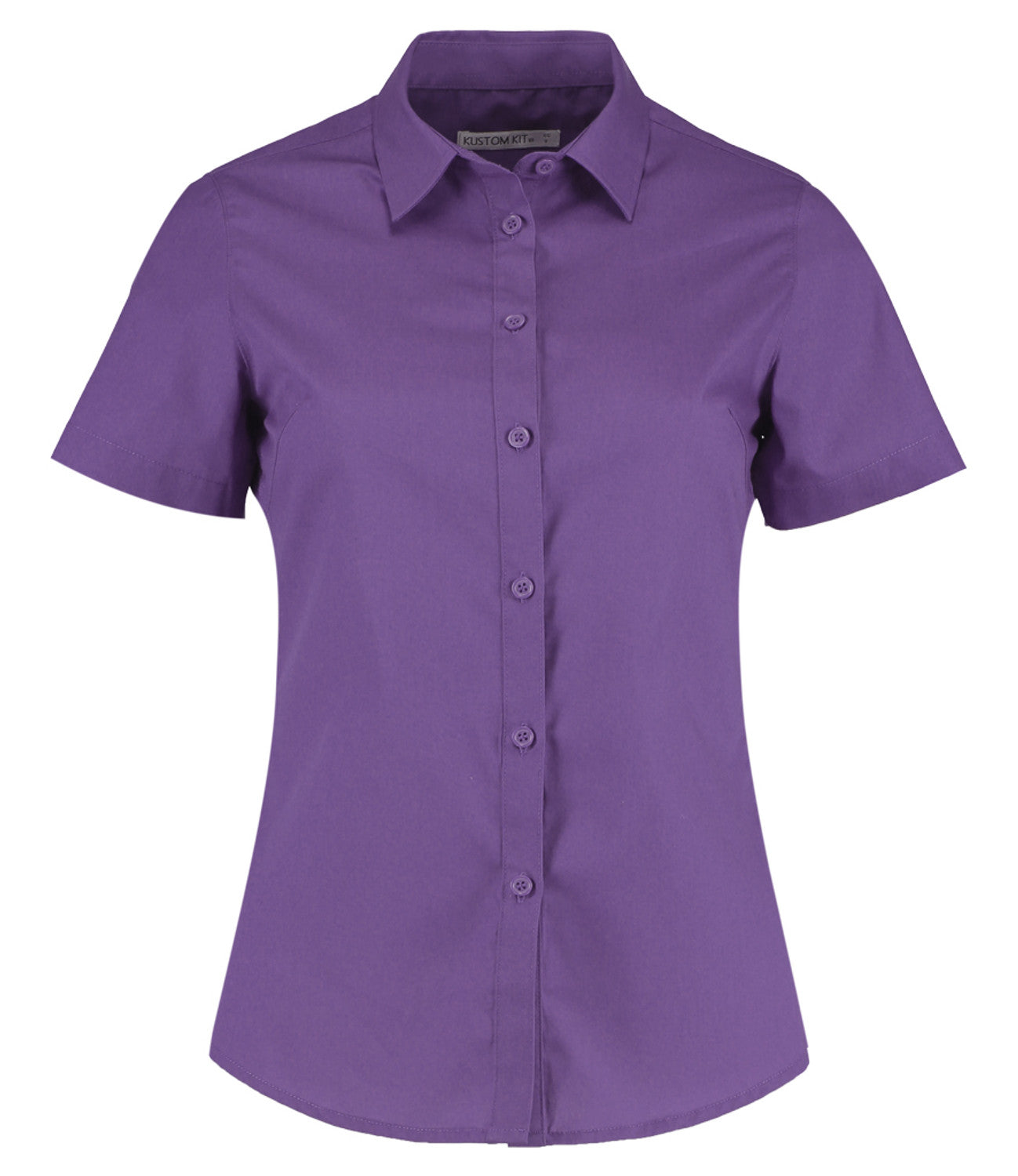 Women's Poplin Shirt Short Sleeve