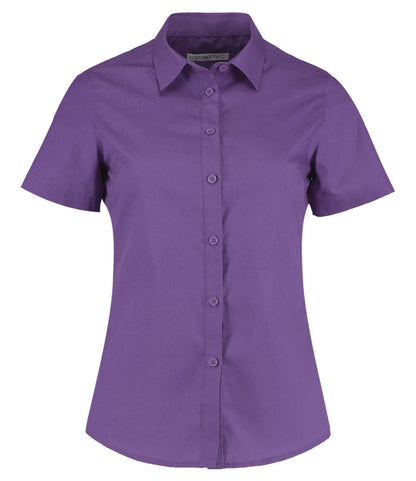 Women's Poplin Shirt Short Sleeve