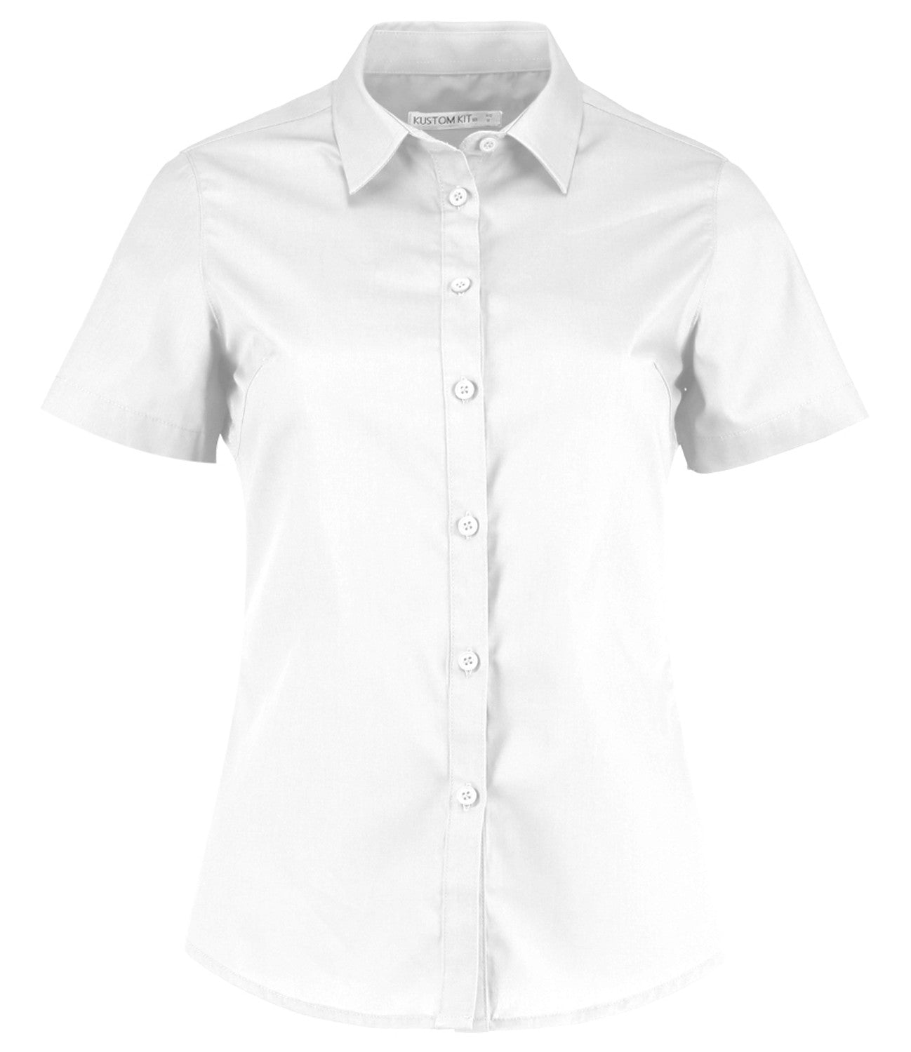 Women's Poplin Shirt Short Sleeve