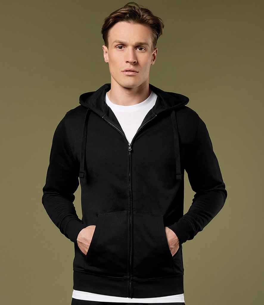 Kustom Kit Klassic Zip Hooded Sweatshirt | Black