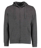 Kustom Kit Klassic Zip Hooded Sweatshirt | Dark Grey Marl thumbnail 1