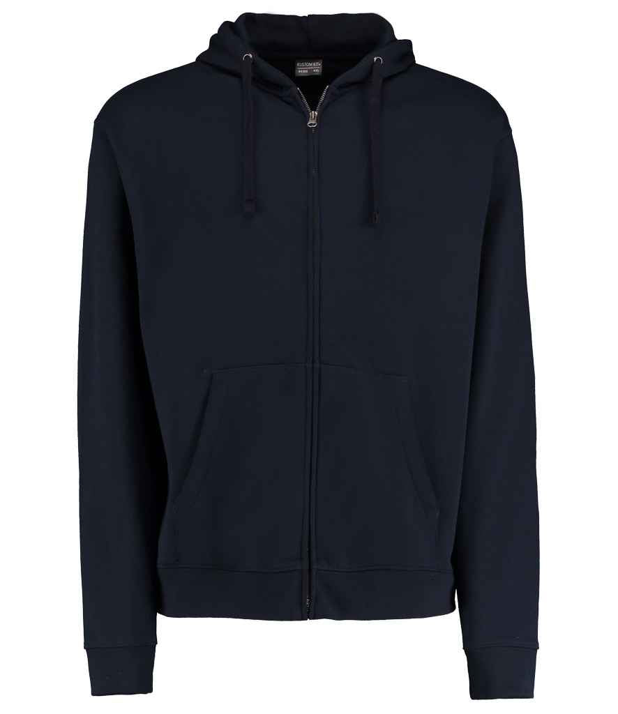 Kustom Kit Klassic Zip Hooded Sweatshirt | Navy