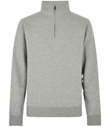 Kustom Kit 1/4 Zip Sweatshirt | Heather Grey thumbnail 3