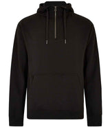 Kustom Kit 1/4 Zip Hoodie | Black thumbnail 1