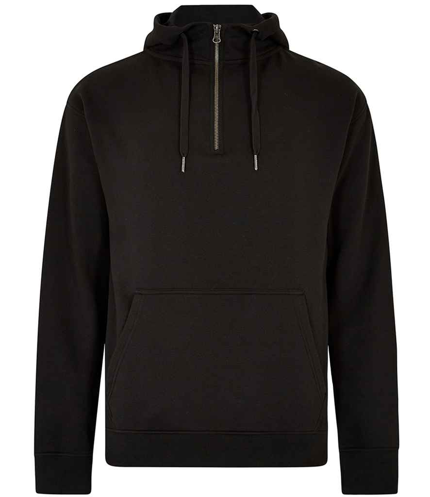 Kustom Kit 1/4 Zip Hoodie | Black