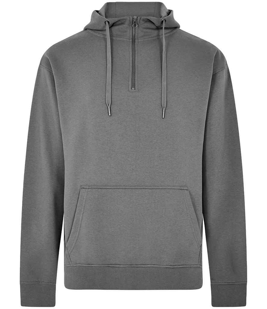 Kustom Kit 1/4 Zip Hoodie | Dark Grey
