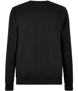 Kustom Kit Regular Fit Piqué Sweatshirt | Black thumbnail 2