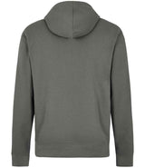 Kustom Kit Regular Fit Piqué Zipped Pocket Hoodie | Dark Grey thumbnail 2
