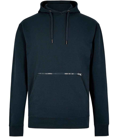 Kustom Kit Regular Fit Piqué Zipped Pocket Hoodie
