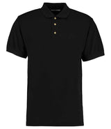 Kustom Kit Workwear Piqué Polo Shirt | Black thumbnail 1