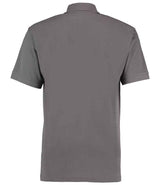 Kustom Kit Workwear Piqué Polo Shirt | Charcoal thumbnail 3