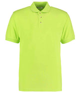 Kustom Kit Workwear Piqué Polo Shirt | Lime Green thumbnail 1