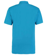 Kustom Kit Workwear Piqué Polo Shirt | Turquoise Blue thumbnail 2
