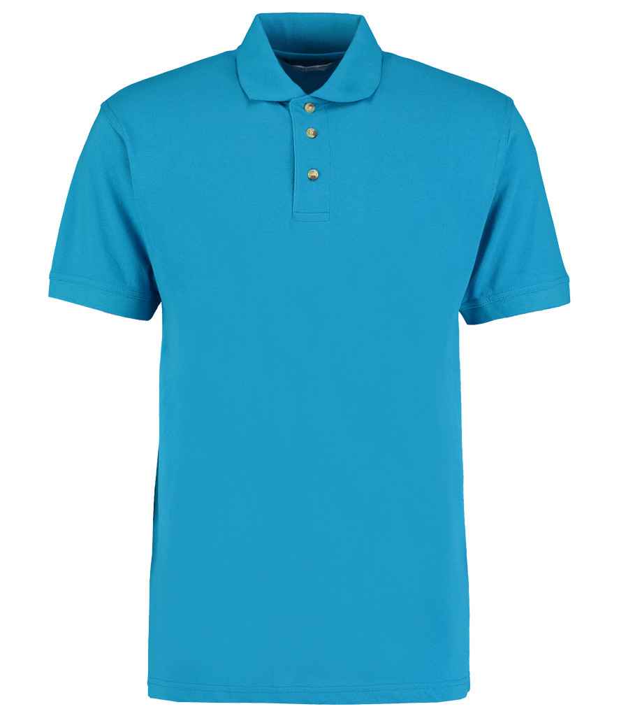 Kustom Kit Workwear Piqué Polo Shirt | Turquoise Blue