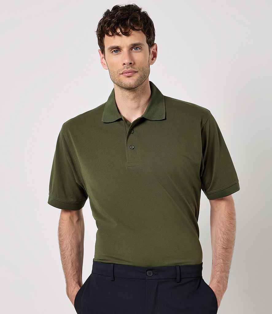 Kustom Kit Klassic Poly/Cotton Piqué Polo Shirt | Army Green