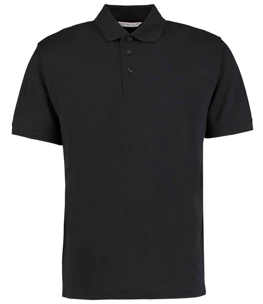 Kustom Kit Klassic Poly/Cotton Piqué Polo Shirt | Black
