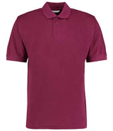 Kustom Kit Klassic Poly/Cotton Piqué Polo Shirt | Burgundy thumbnail 1