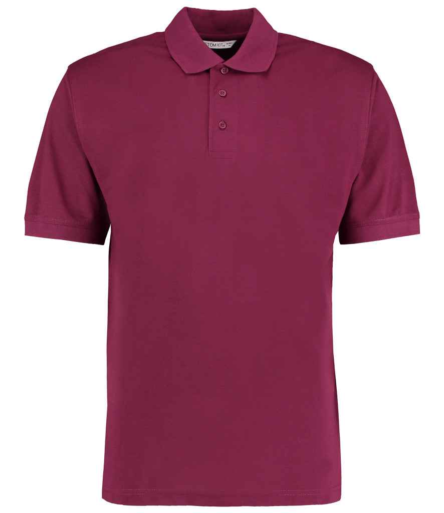 Kustom Kit Klassic Poly/Cotton Piqué Polo Shirt | Burgundy