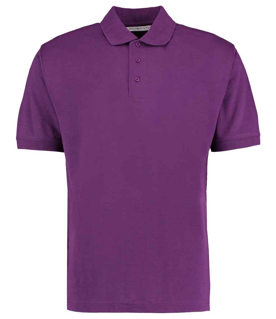 Kustom Kit Klassic Poly/Cotton Piqué Polo Shirt | Dark Purple