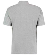 Kustom Kit Klassic Poly/Cotton Piqué Polo Shirt | Heather Grey thumbnail 2