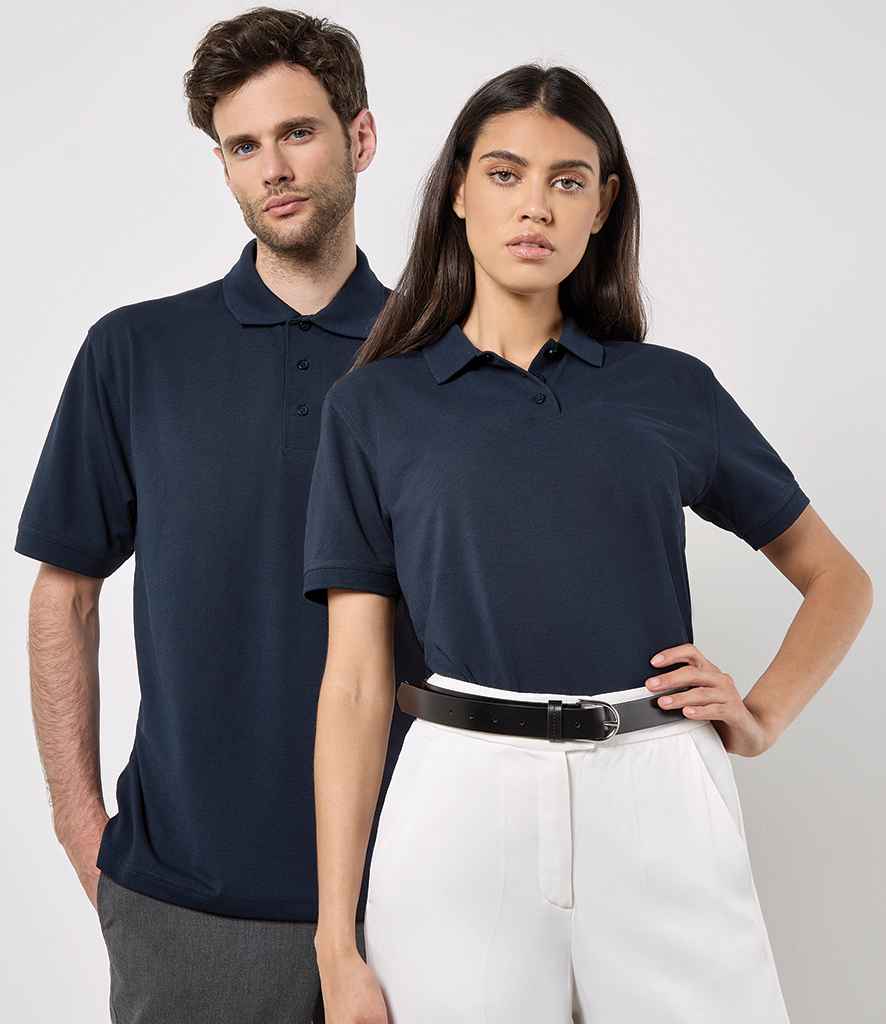 Kustom Kit Klassic Poly/Cotton Piqué Polo Shirt | Light Navy