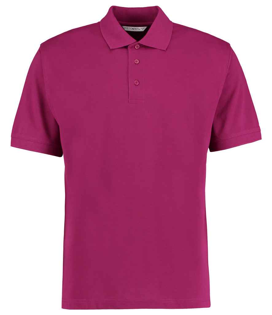 Kustom Kit Klassic Poly/Cotton Piqué Polo Shirt | Magenta