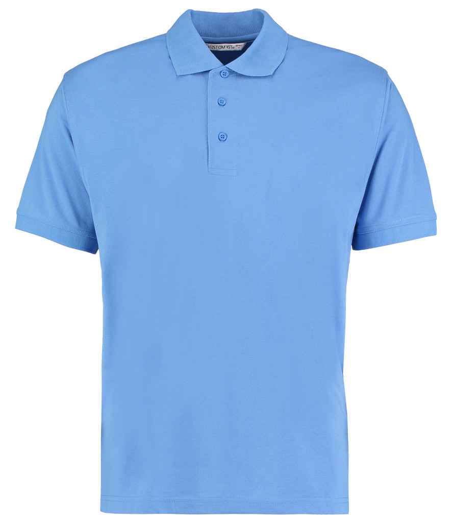 Kustom Kit Klassic Poly/Cotton Piqué Polo Shirt | Mid Blue