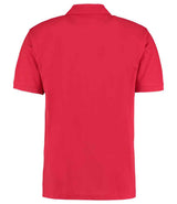 Kustom Kit Klassic Poly/Cotton Piqué Polo Shirt | Red thumbnail 2