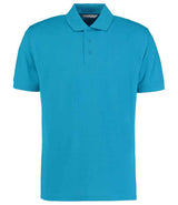 Kustom Kit Klassic Poly/Cotton Piqué Polo Shirt | Turquoise Blue thumbnail 1