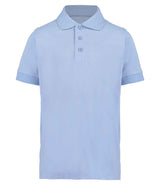 Kustom Kit Kids Klassic Poly/Cotton Piqué Polo Shirt | Light Blue thumbnail 1