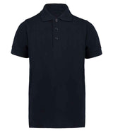 Kustom Kit Kids Klassic Poly/Cotton Piqué Polo Shirt | Navy thumbnail 2