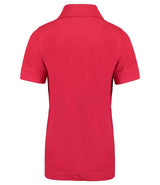 Kustom Kit Kids Klassic Poly/Cotton Piqué Polo Shirt | Red thumbnail 2