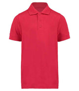 Kustom Kit Kids Klassic Poly/Cotton Piqué Polo Shirt | Red thumbnail 1