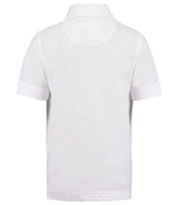Kustom Kit Kids Klassic Poly/Cotton Piqué Polo Shirt | White thumbnail 2
