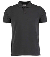 Kustom Kit Klassic Heavy Slim Fit Piqué Polo Shirt | Graphite Grey thumbnail 1
