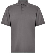 Kustom Kit Regular Fit Superwash® 60°C Jersey Polo Shirt | Charcoal thumbnail 1