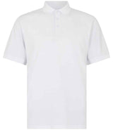 Kustom Kit Regular Fit Superwash® 60°C Jersey Polo Shirt | White thumbnail 1