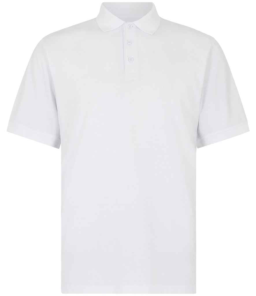 Kustom Kit Regular Fit Superwash® 60°C Jersey Polo Shirt | White