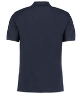 Kustom Kit Klassic Slim Fit Poly/Cotton Piqué Polo Shirt | Navy thumbnail 2