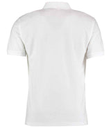 Kustom Kit Klassic Slim Fit Poly/Cotton Piqué Polo Shirt | White thumbnail 3