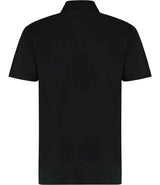 Kustom Kit Regular Fit Workforce Piqué Polo Shirt | Black thumbnail 4