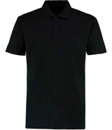 Kustom Kit Regular Fit Workforce Piqué Polo Shirt | Black thumbnail 3