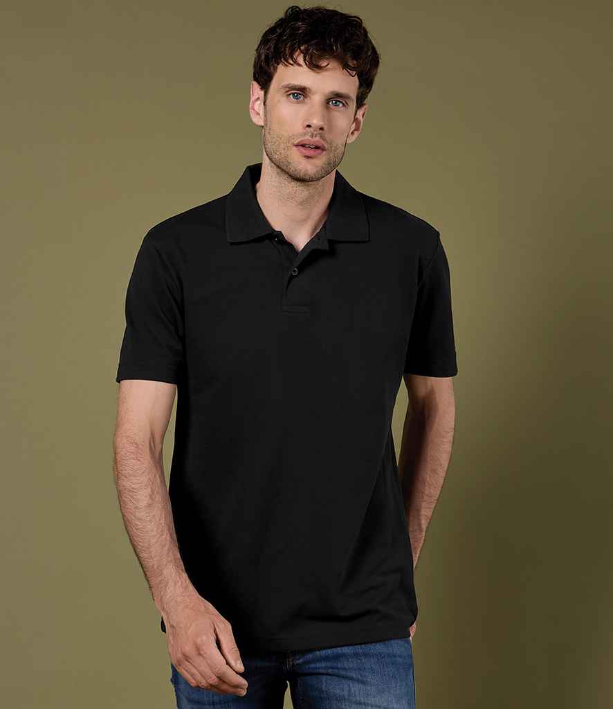 Kustom Kit Regular Fit Workforce Piqué Polo Shirt | Black