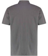 Kustom Kit Regular Fit Workforce Piqué Polo Shirt | Charcoal thumbnail 2