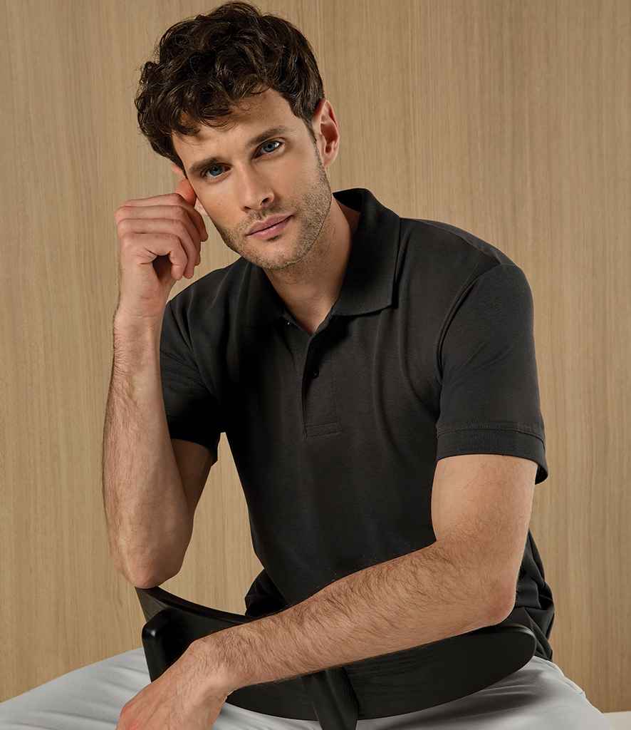 Kustom Kit Regular Fit Recycled Superwash® 60° Polo Shirt | Charcoal